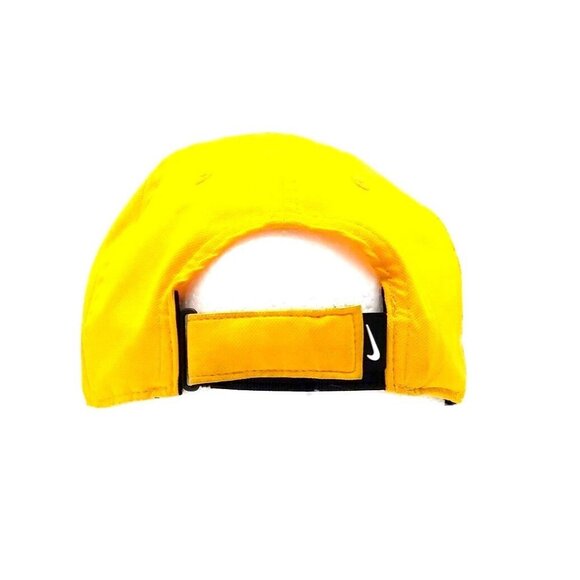 Nike Legacy91 Dri-Fit Cap Sport Performance Adjustable Hat Gold Unisex Yellow - Picture 3 of 10